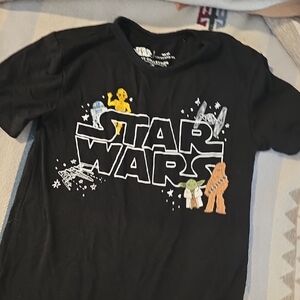 Little Sleepies Star Wars Black Play Collection Shirt